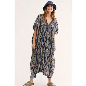 Magnolia Pearl Linen Vida Kaftan One Size